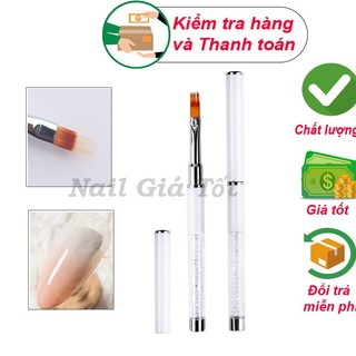Cọ ombre mái thưa cán đá vẽ móng nail cao cấp cán đá mái thưa vẽ móng nail cao cấp