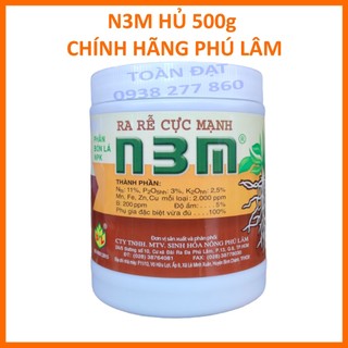 RA RỄ CỰC MẠNH N3M 500g, Phân Bón Lá Kích Rễ N3M hủ 500g