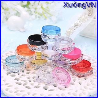 Hũ / Lọ mini đựng chiết mỹ phẩm, kem dưỡng, son dưỡng,...