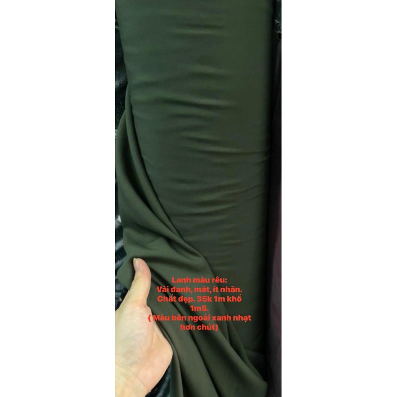 Vải Lanh - Tôn Xuất Dư ( May đồ bộ, May váy người lớn, trẻ em..)