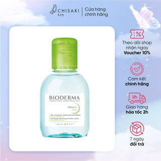 Nước tẩy trang dành cho da nhạy cảm bioderma sensibio h2o 100ml