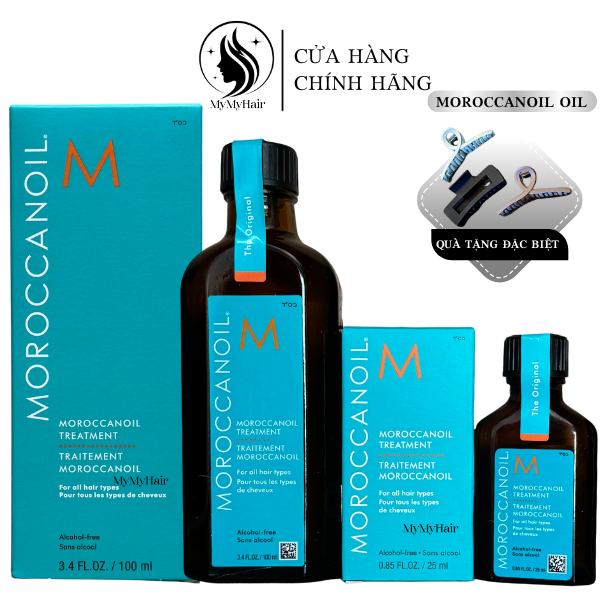 Tinh Dầu Dưỡng Tóc Moroccanoil Treatment Original 25ML - 50ML - 100ML - 125ML - 200ML Chính Hãng