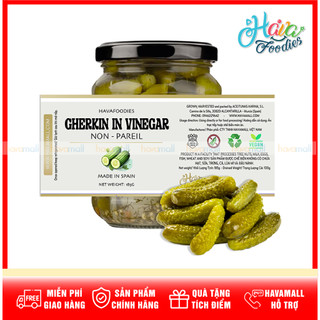 Dưa Chuột Bao Tử Baby Ngâm Muối Havafoodies 350gr – Gherki