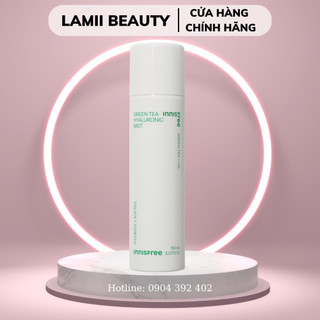 XỊT KHOÁNG TRÀ XANH INNISFREE GREEN TEA HYALURONIC MINERAL MIST- Lamii beauty