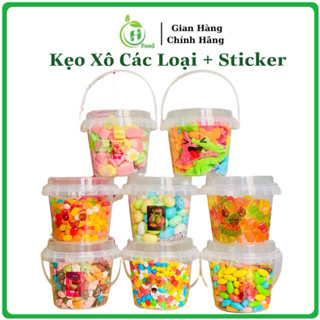 Kẹo Trái Cây Xô Các Loại, Kẹo Bông, Kẹo Sỏi, Kẹo Dẻo Chip, Kẹo Trứng, Kẹo Bi Dẻo, Kẹo Cá Sấu
