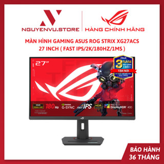Màn Hình Gaming ASUS ROG Strix XG27ACS 27 inch ( Fast IPS/2K/180Hz/1ms ) - Hàng Chính Hãng