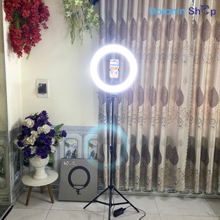 Đèn Livestream 45cm HQ18 / 34cm HQ14 Dành Cho Bán Hàng Online, Make up, Chụp Ảnh Studio, Quay Video, Phun Xăm