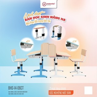 Bàn học sinh thông minh xuân hòa bhs-14-06ct