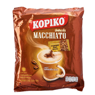 Cà phê sữa hòa tan Thái Lan Kopiko Macchiato 3in1 gói 480g
