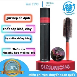 Gôm xịt tóc tạo kiểu Luxurious 420ml