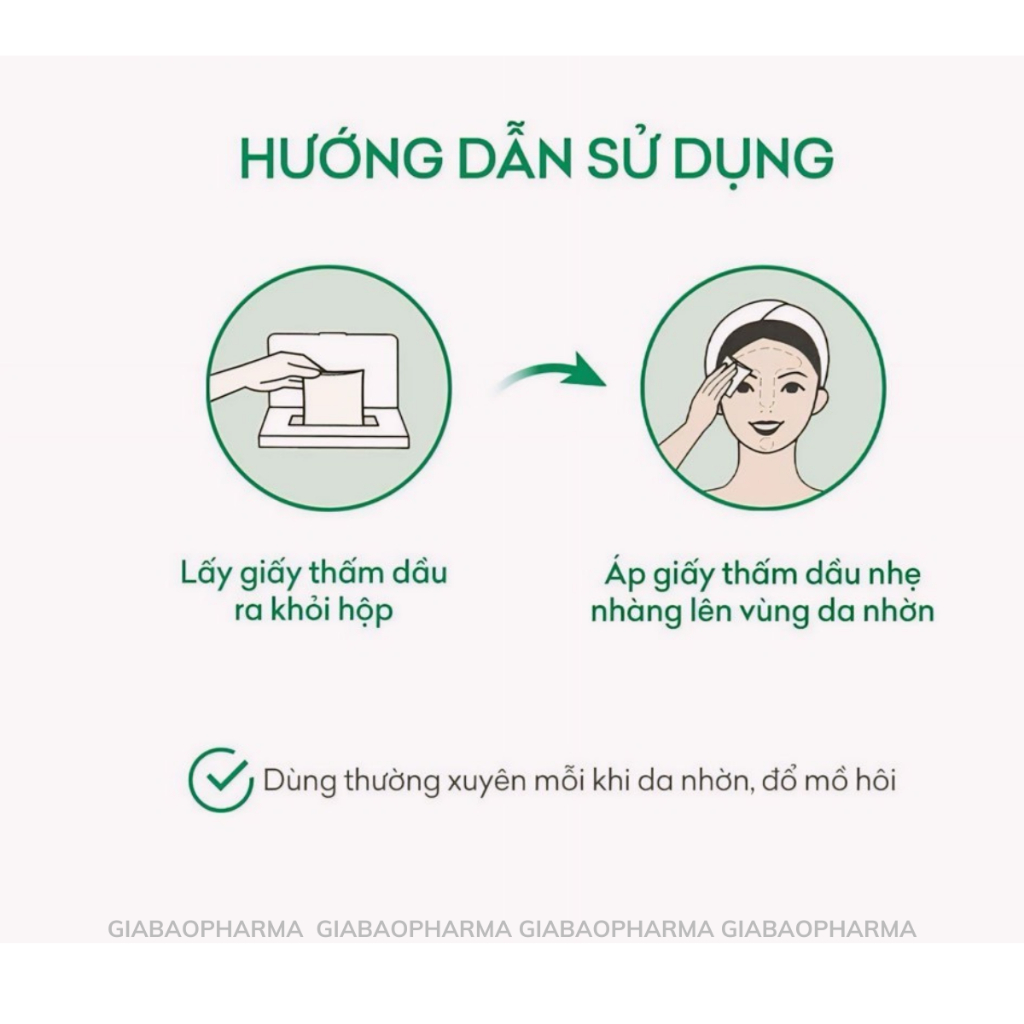 Giấy thấm dầu Acnes Oil Remover Paper (100 tờ)