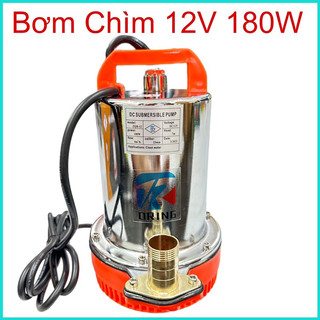 Bơm chìm 12V công suất 180W/ Bơm chìm bơm nước sạch,nước thải...