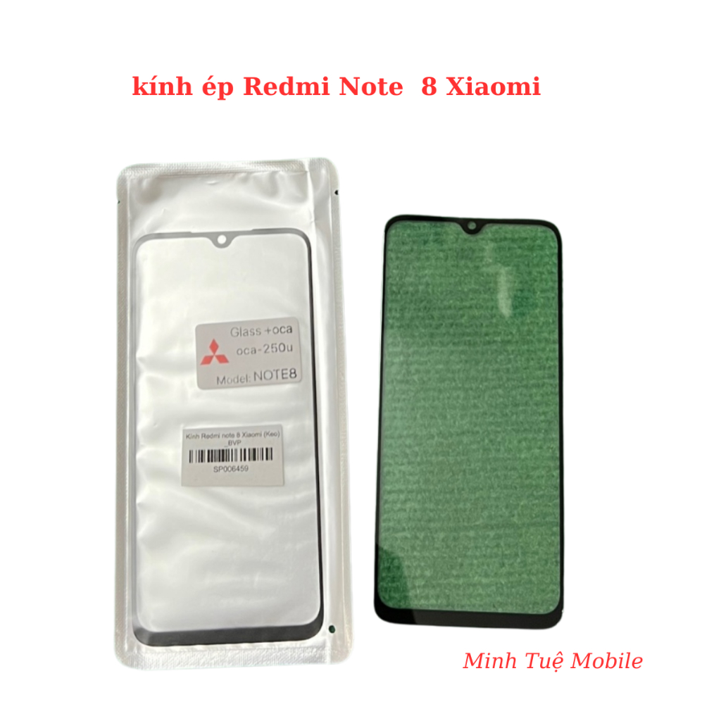 kính ép redmi note 8 xiaomi ,keo
