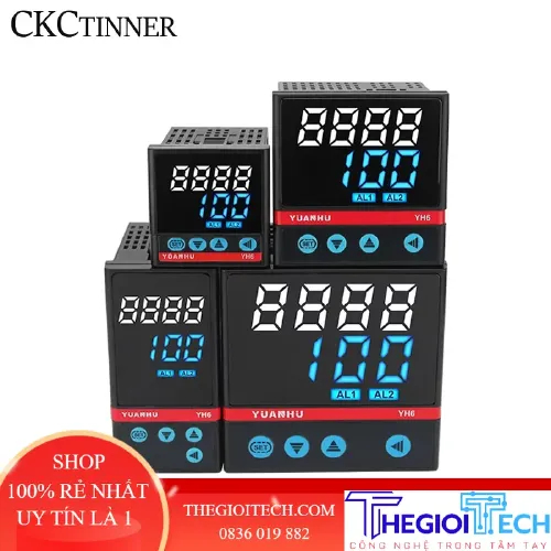 Bộ điều khiển nhiệt độ thông minh PID kỹ thuật số YH6-AK/BK/DK/EK SSR/Đầu ra rơle Bộ điều nhiệt Nhiệt kế Bộ điều chỉnh n - YH6-AK1220
