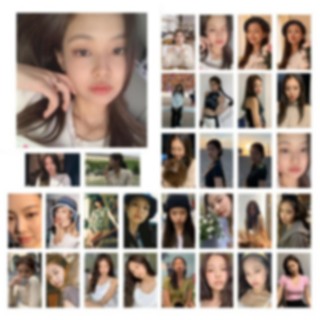 Lomo Jennie Blackpink hộp thẻ ảnh mới thành viên Jennie