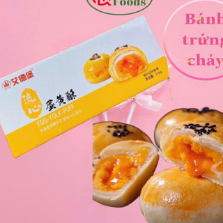 Bánh Trứng Chảy Ngàn Lớp Nhân Trứng Muối Tan Chảy