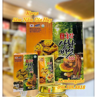 Nước hồng sâm nấm thượng hoàng 6 năm tuổi Kanghwa Cao Cấp Hàn Quốc, Hộp 30 gói