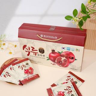 Nước lựu pomegranate collagen nonghyup hàn quốc 30 gói *5 0ml