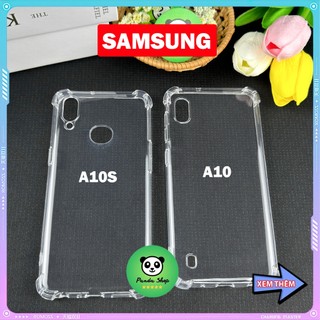 Ốp Samsung A10 / A10S Bảo Vệ Cam, Chống Sốc, Trong Suốt, Silicon