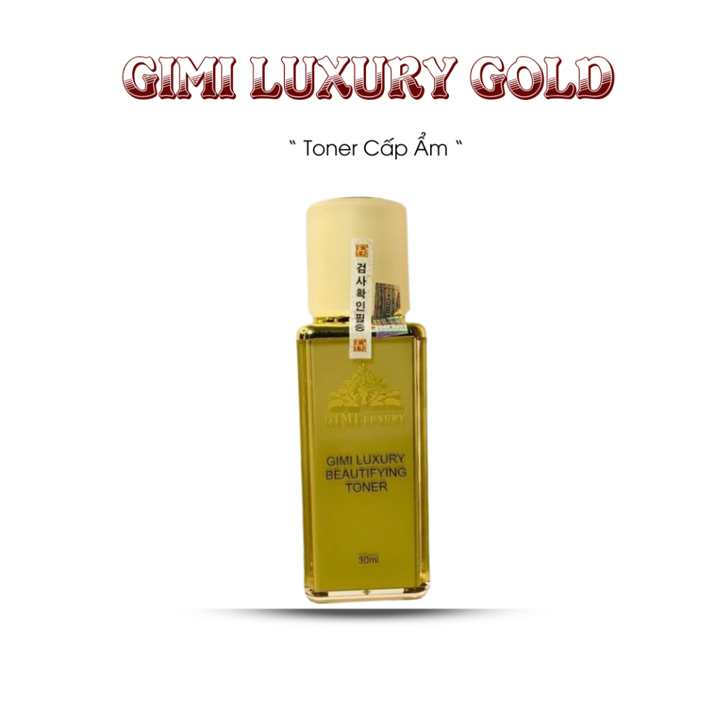 Nước Hoa Hồng Gimi Luxury Gold Hàn Quốc