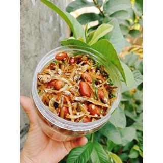 Cá cơm rim lạc lá chanh, vị mặn ngọt vừa miệng, hộp 260gam, ăn cơm trắng rất ngon