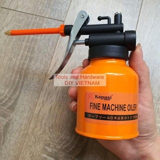 Bình châm xịt nhớt kapusi, vịt dầu bằng thép 250ml bình xịt dầu nhớt nhật bản