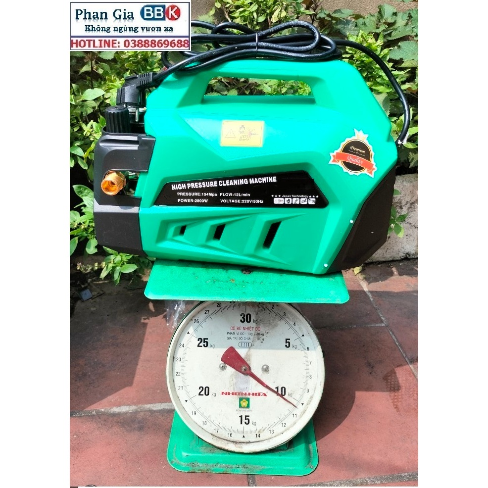 Máy Rửa Xe Chỉnh Áp HITACHI 4000W, Thân máy nặng 10.5kg, 100% Dây đồng- Bảo Hành 12 Tháng