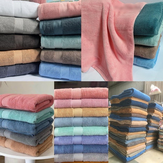 Khăn gội đầu, tập GYM xuất Nhật hàng dày kích thước 35x80cm (nhiều màu) 100% cotton
