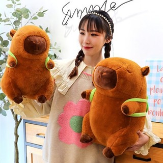 (MIỄN SHIP TẶNG CAPYBARA NHỎ) GẤU BÔNG CAPYBARA ĐẸP DỄ THƯƠNG 40CM