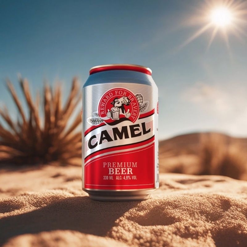 Bia Camel Premium Xanh, Đỏ 330ml