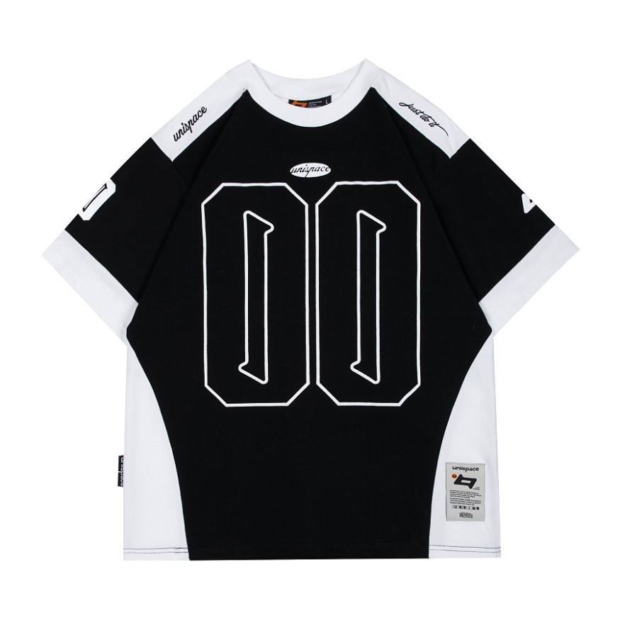 Áo Thun Phối Thể Thao Số 00 Áo Phông kiểu dáng thể thao Bóng Đá Bóng Rổ cực chất ĐẸP2024 | BigBuy360 - bigbuy360.vn