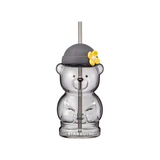 Starbucks jeju bearista glass coldcup 591ml