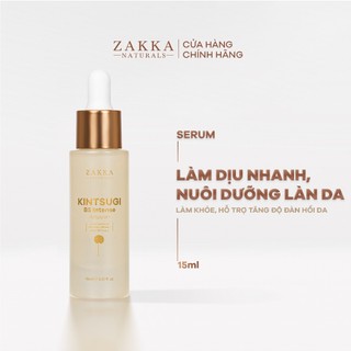  Tinh Chất (Ampoule) Peptide Phục Hồi Chứa Vàng Zakka Naturals Kintsugi B5 Intense Ampoule 15ml