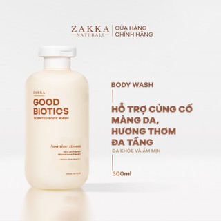  Sữa tắm lợi khuẩn hương nước hoa Good Biotics Scented Body Wash Zakka Naturals 300ml