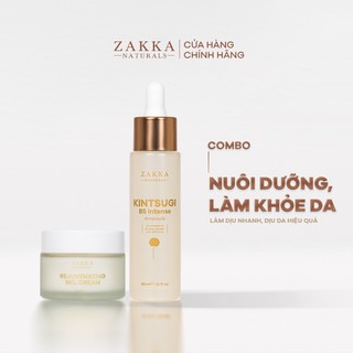 Bộ Đôi Phục Hồi Chuyên Sâu Tái Tạo Da Zakka Naturals 