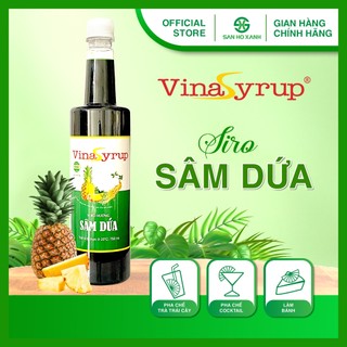 Siro Pha Chế Vinasyrup 750ml - Đa Dạng Hương Vị, Màu Sắc Nổi Bật