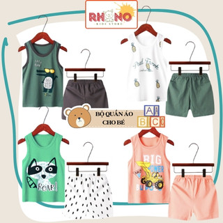 [VIDEO] Bộ quần áo trẻ em ba lỗ mùa hè ,đồ bộ bé trai chất cotton hàng chất lượng DB05