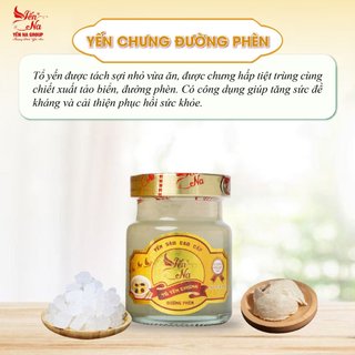 Yến hũ chưng sẵn vị đường phèn - YẾN NA