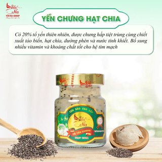Yến hũ chưng sẵn vị hạt chia - YẾN NA