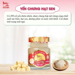 Yến hũ chưng sẵn vị hạt sen - YẾN NA