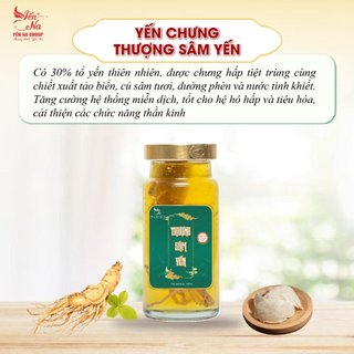 Yến chưng thượng sâm yến (YẾN NA)