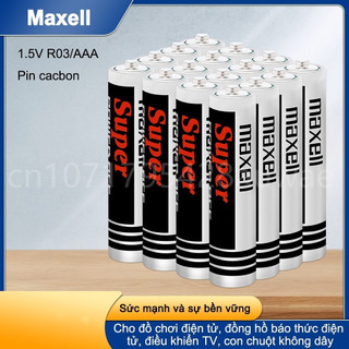 Viên pin aaa maxell r03 pin đũa hàng chính hãng, siêu bền