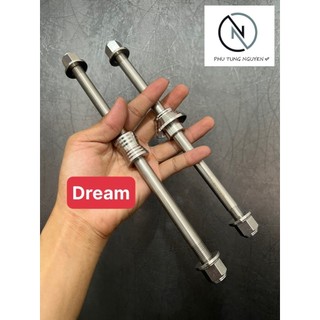 Combo cốt trước sau kèm tán thái và cục canh cho xe Dream
