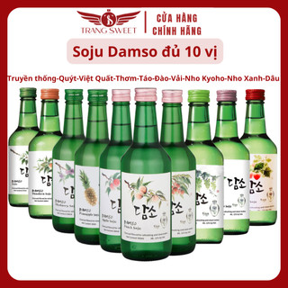 GOOD DAY Soju Hàn Quốc Sochu Trái cây DAMSO đủ 19 vị