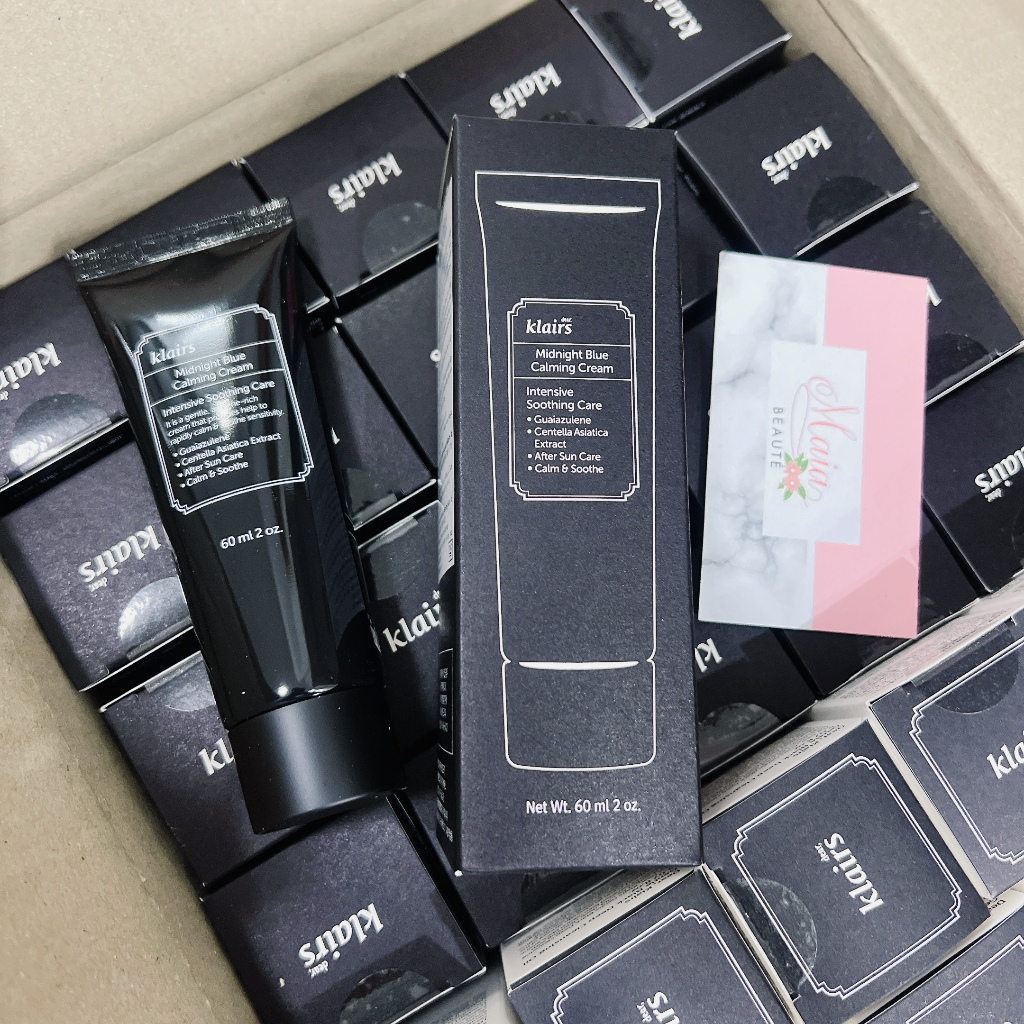 Kem Dưỡng Làm Dịu Và Phục Hồi Da Dear Klairs Midnight Blue Calming Cream