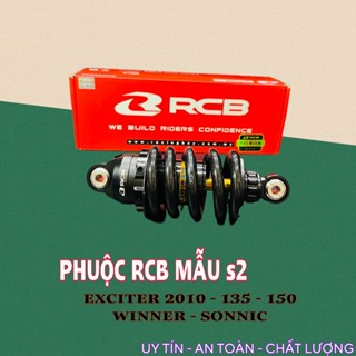 Phuộc RCB mẫu s2 cho xe Exciter 2010, 135, 150, 155, Winner, Sonnic