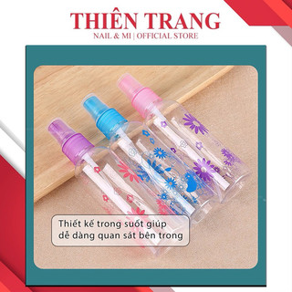 Lọ xịt 100ml-lọ đựng cồn axitol dạng pet xịt phun sương - lọ chiết mực xăm mỹ phẩm
