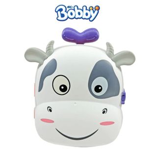 Đồ chơi đi biển - xúc cát dạng vali kéo hình bò sữa