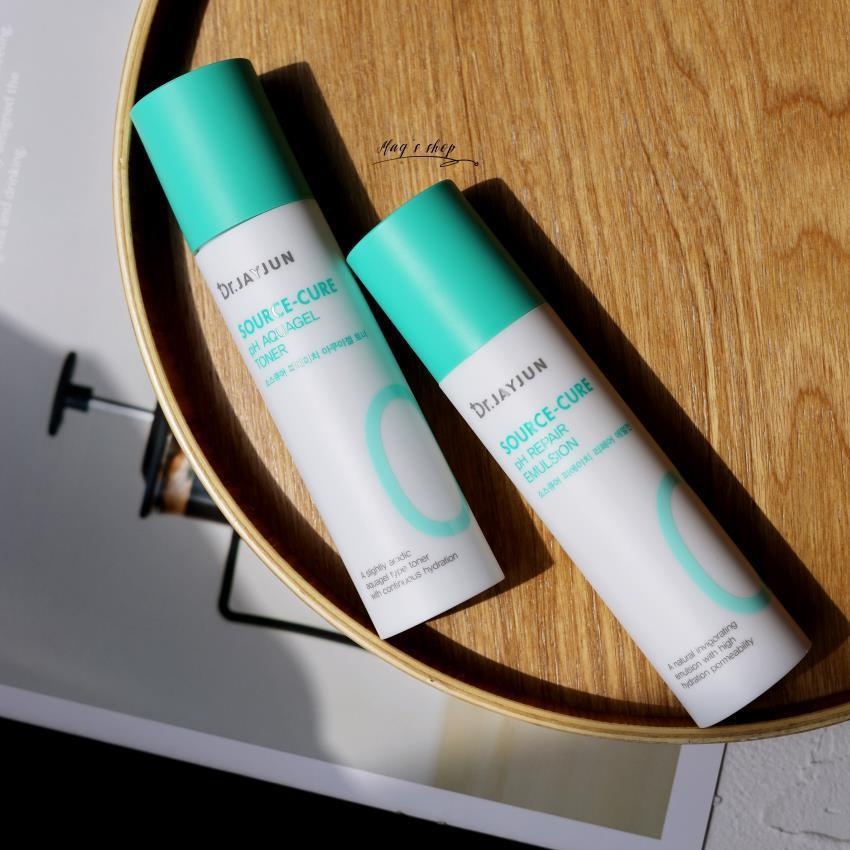 Set dưỡng tái tạo, phục hồi da yếu, mỏng, nổi gân máu Dr.JAYJUN Source-Cure pH 50ml (Hàn)