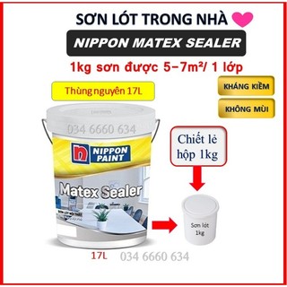 Sơn lót nội thất trong nhà Nippon Matex Sealer-1kg